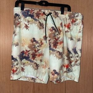 Baroque swim trunks
